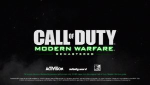 COD: Modern Warfare Remastered MP Reveal